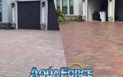 Sparkling Estates in Broken Sound: Aqua Force Pressure Washing Redefines Curb Appeal